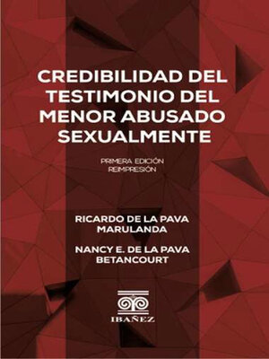 cover image of Credibilidad del testimonio del menor abusado sexualmente